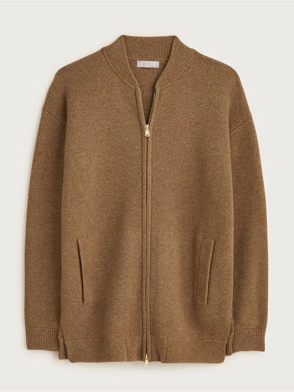 J. Crew Full Zip Flight Cardigan